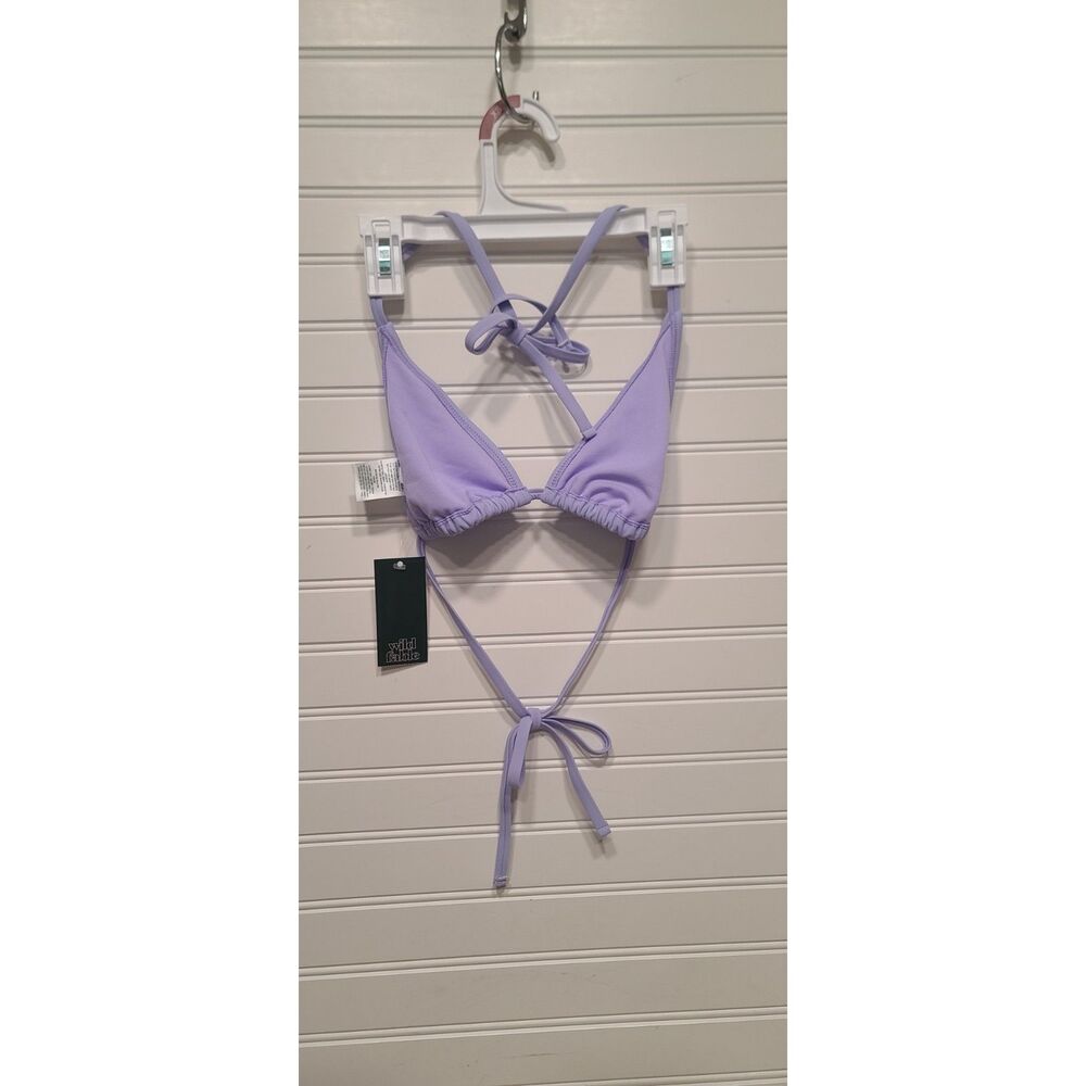 Wild Fable Women's Purple Bikini Top Size XS 0-2 NWT